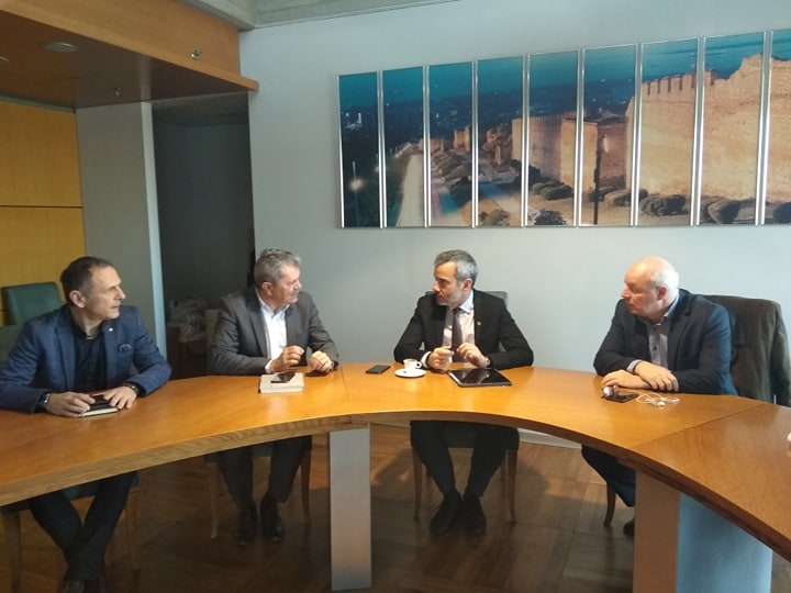 Συνάντηση ηγεσίας ΟΣΕΘ με τον δήμαρχο Θεσσαλονίκης